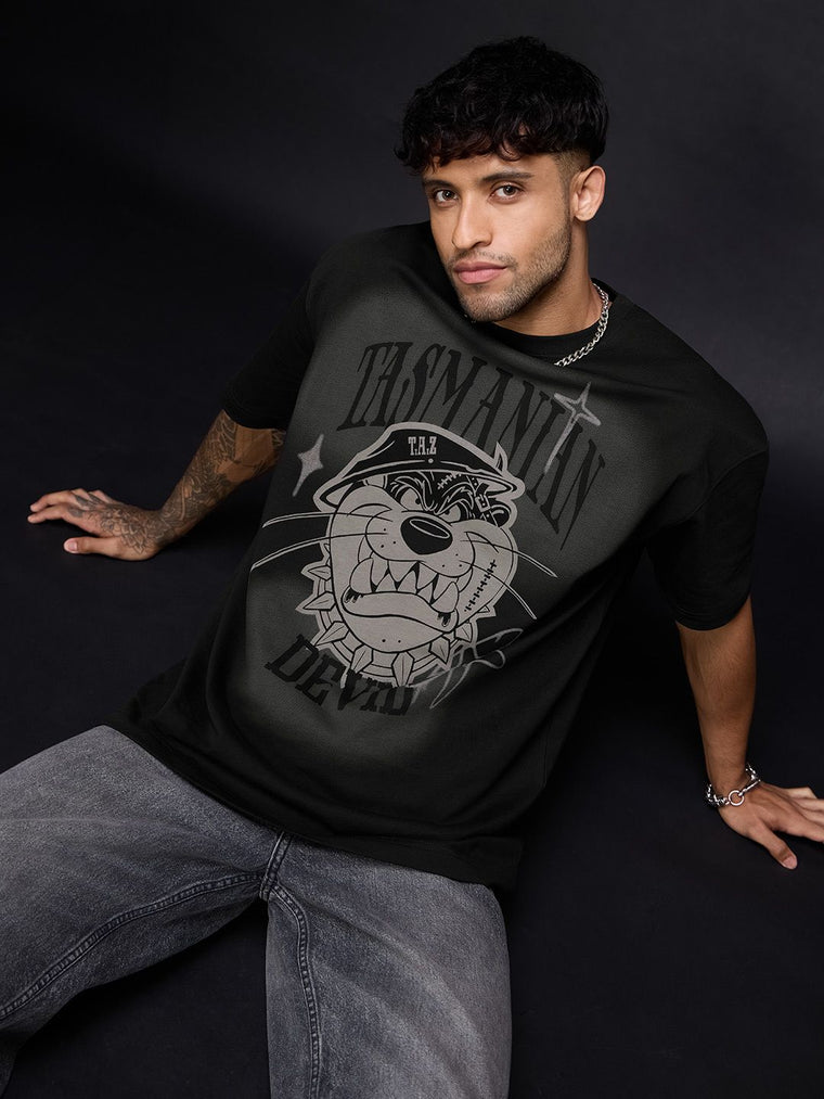 Looney Tunes: Go Taz Oversized T-Shirts