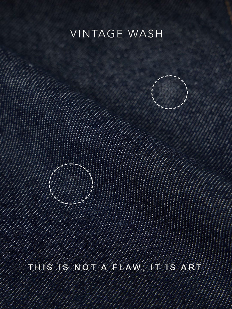Denim Jacket: Raw Blue Denim Jackets