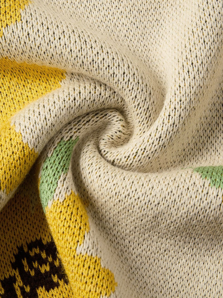 TSS Originals: Sunflower Women Oversized Sweaters