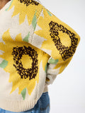 TSS Originals: Sunflower Women Oversized Sweaters