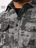 Jacquard Shirt: Dark Mirage Men Relaxed Shirts