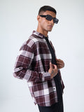 Plaid Shirt: Russet Men Relaxed Shirts