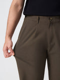 Pleated Pants: Dune Men Super Flex Pants