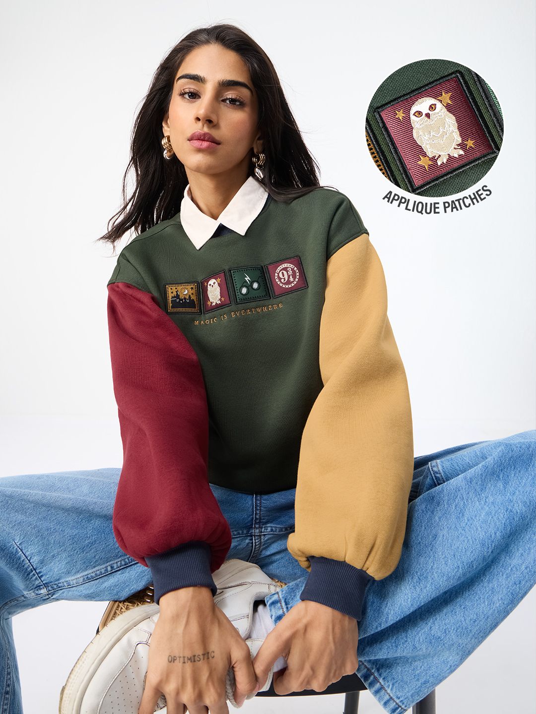 Harry Potter: Magic Is Everywhere Women Oversized Sweatshirts