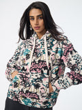 TSS Originals: Pink Scribble Women Oversized Hoodies
