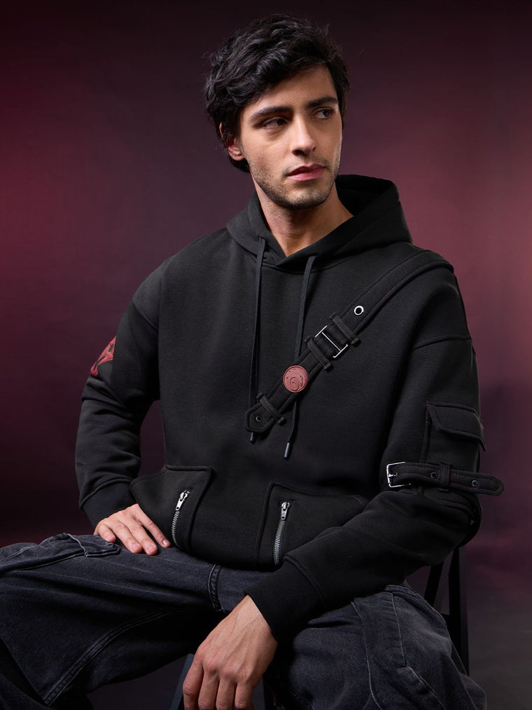 How To Train Your Dragon: Night Fury Men Oversized Hoodies