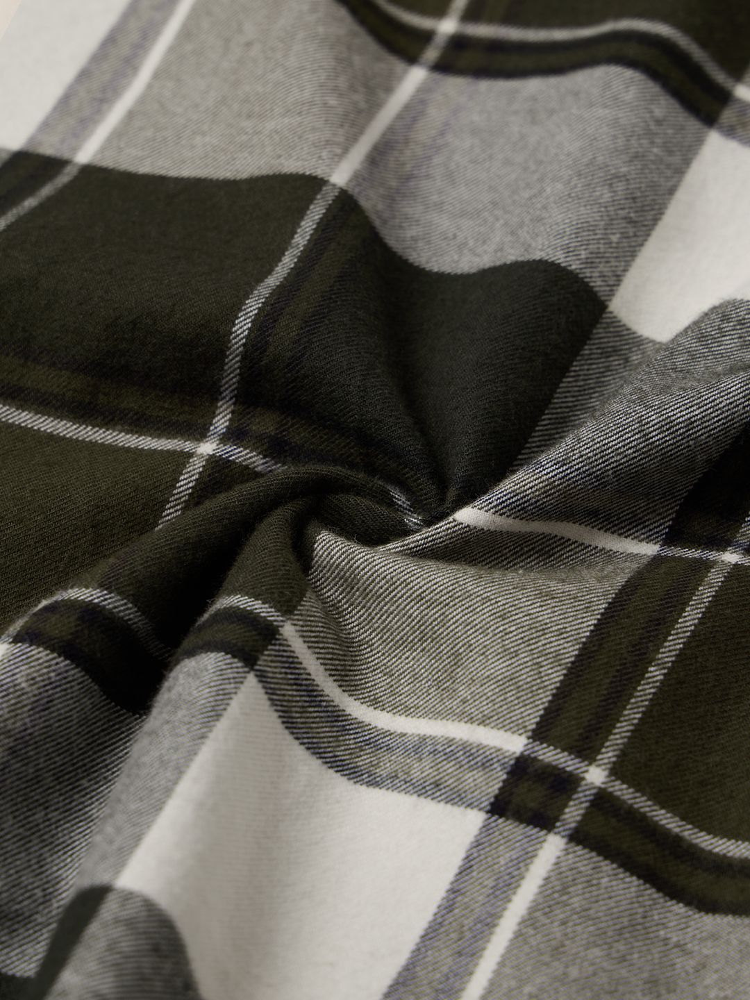 Plaid Shirt: Verdant Men Relaxed Shirts