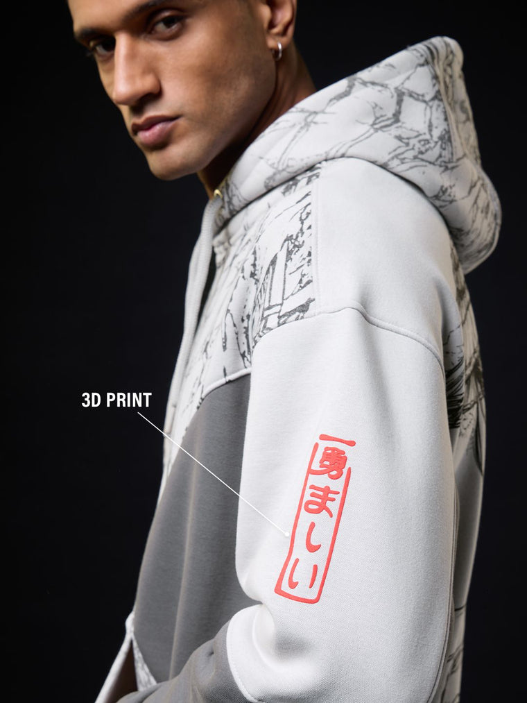Oversized Hoodie: Ronin Men Oversized Hoodies