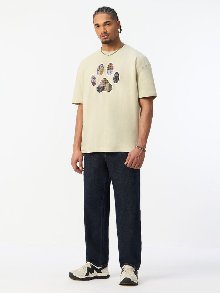 Pets On Prints: Big Paw Oversized T-Shirts