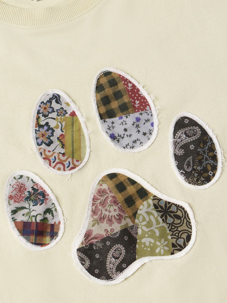 Pets On Prints: Big Paw Oversized T-Shirts