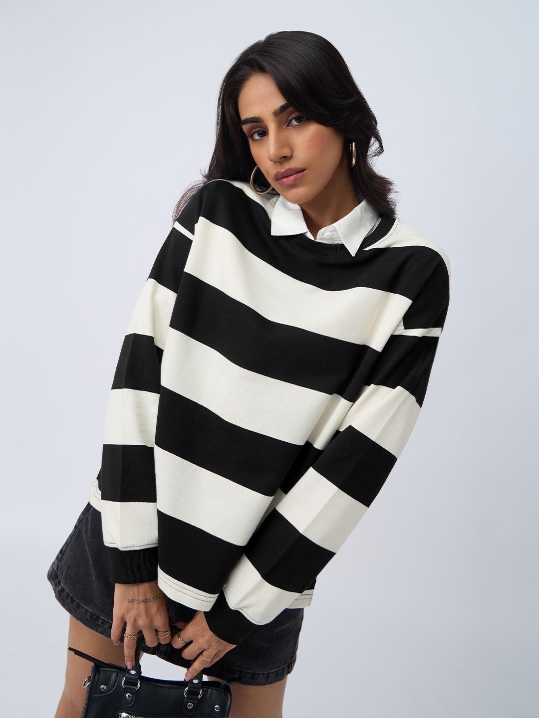 TSS Originals: Monochrome Women Full Sleeve T-Shirts