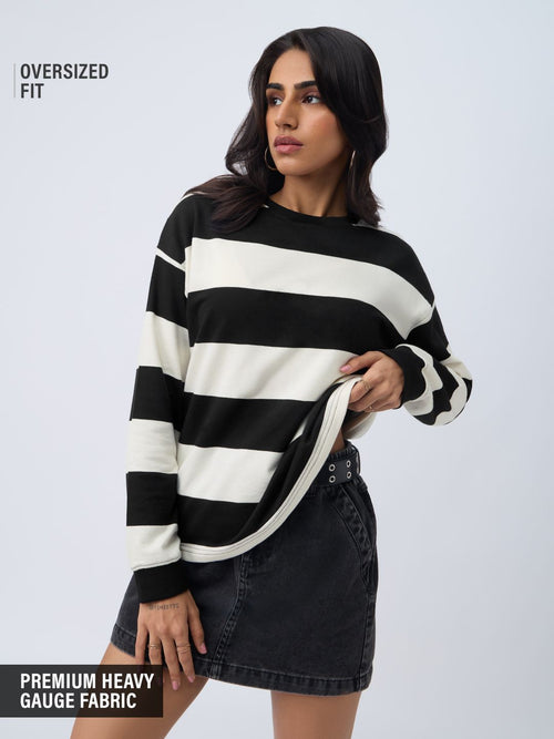 TSS Originals: Monochrome Women Full Sleeve T-Shirts