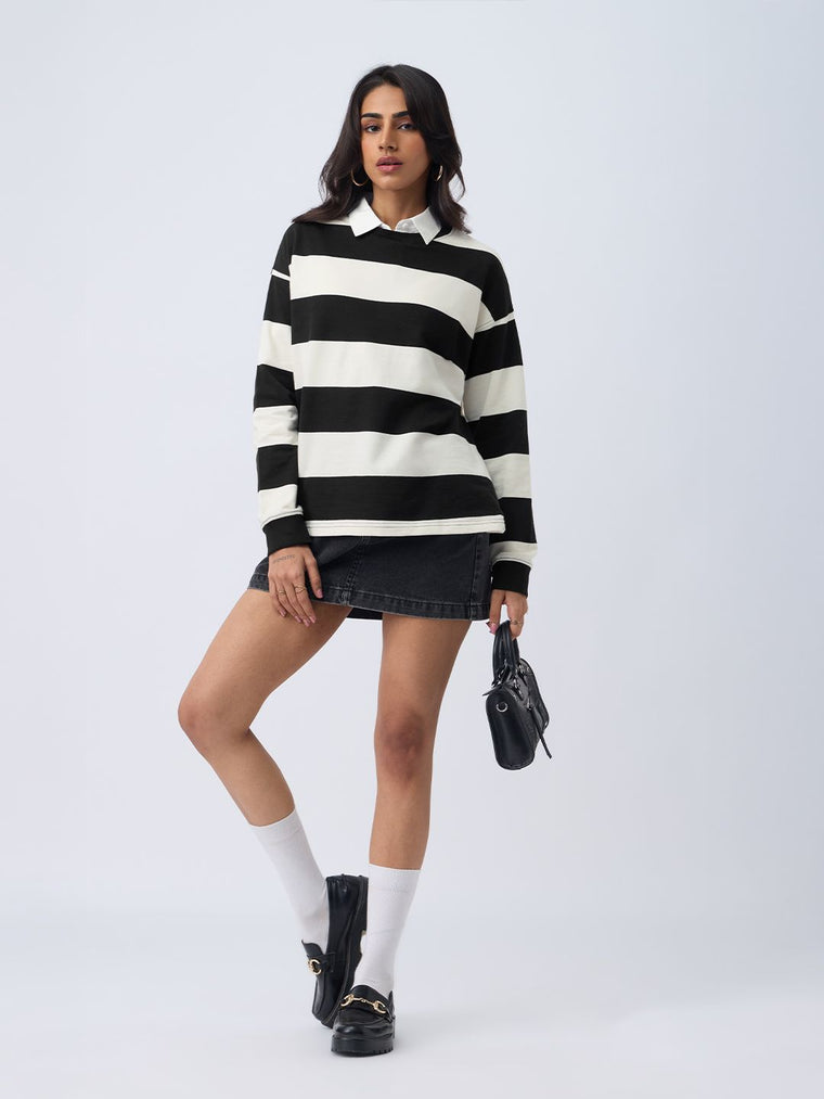 TSS Originals: Monochrome Women Full Sleeve T-Shirts