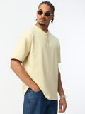 Oversized Polo: Latte Oversized Polos