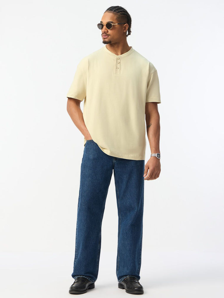Oversized Polo: Latte Oversized Polos