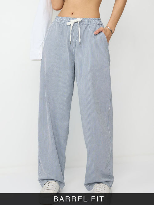 Barrel-Fit Pants: High Tide Women Barrel Pants