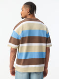 Flatknit Stripe T-Shirt: Nautica Oversized T-Shirts