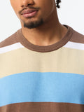 Flatknit Stripe T-Shirt: Nautica Oversized T-Shirts