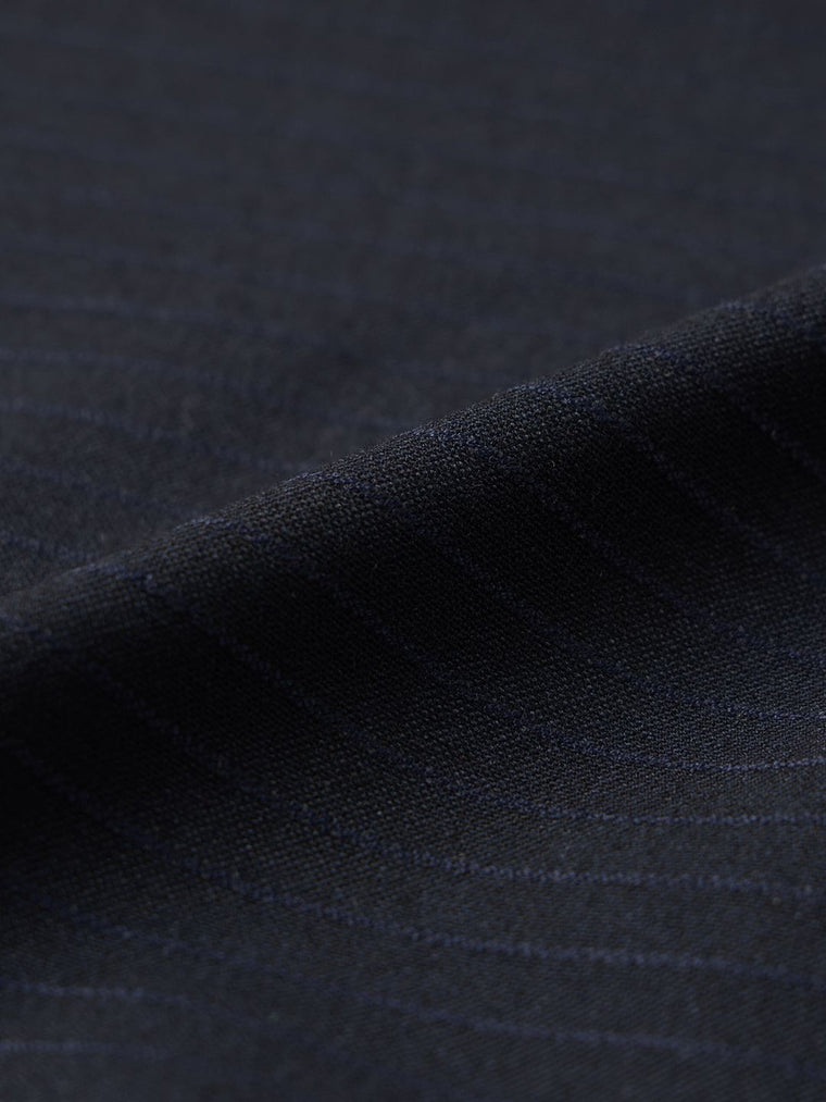Korean Pants: Indigo Stripes Men Super Flex Pants