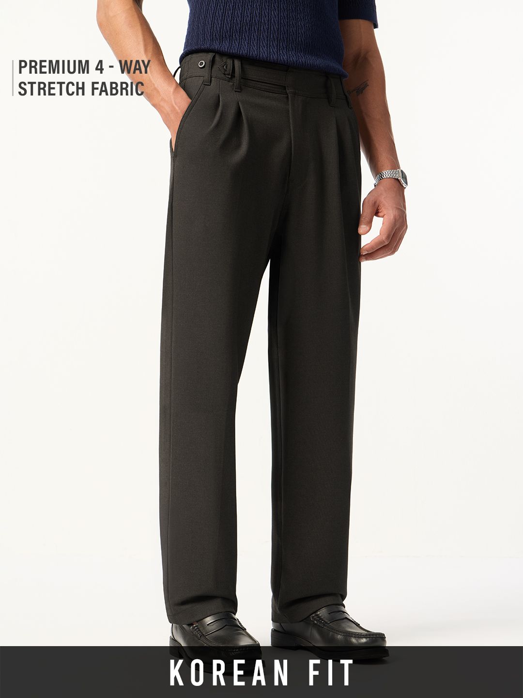 Korean Pants: Timber Men Super Flex Pants