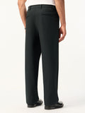 Korean Pants: Black Stripes Men Super Flex Pants