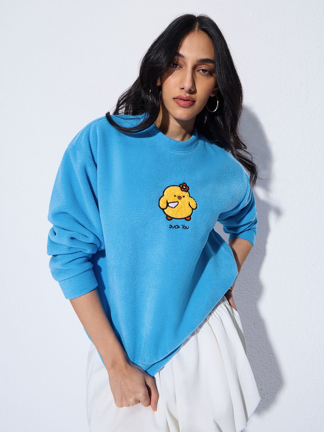 TSS Originals: Angry Ducky Women Oversized Sweatshirts