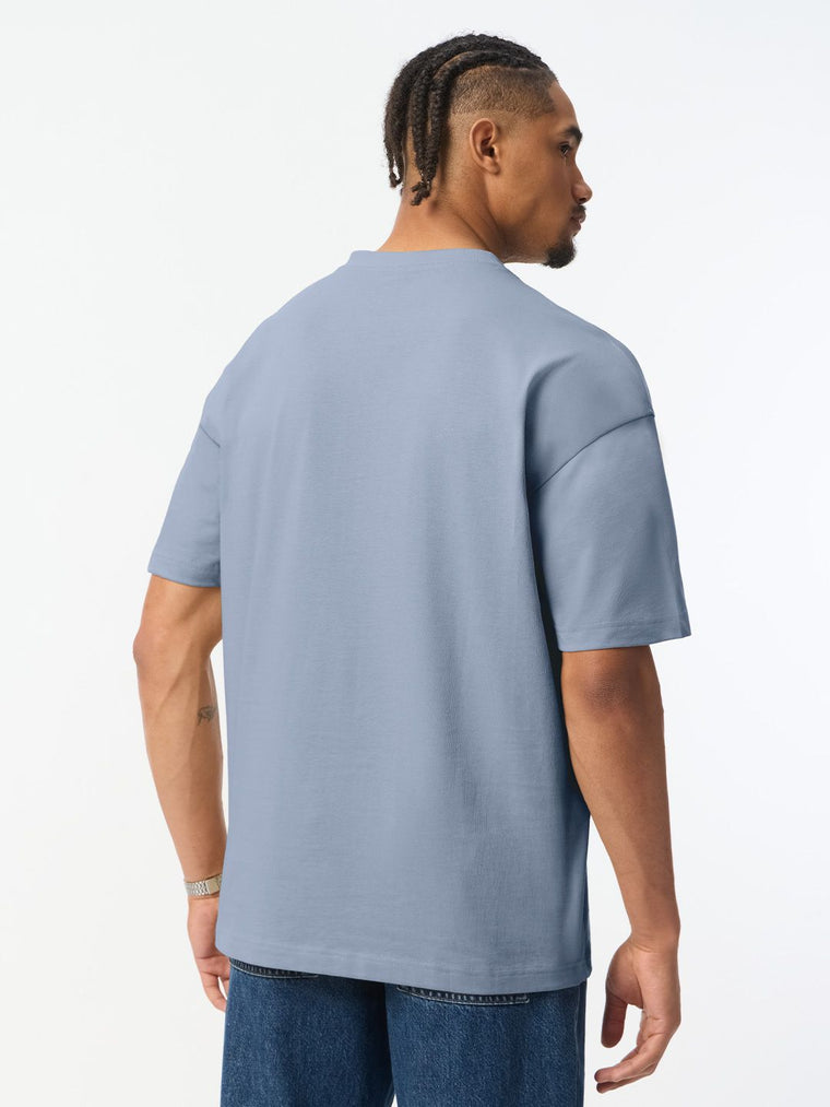 Henley Polo: Marine Oversized Polos
