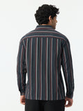 Striped Shirt: Amazonia Men Relaxed Shirts