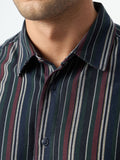 Striped Shirt: Amazonia Men Relaxed Shirts