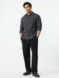 Striped Shirt: Amazonia Men Relaxed Shirts