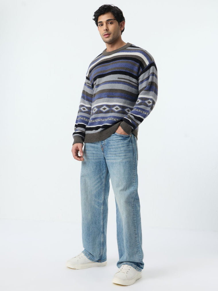 TSS Originals: Aztec Stripe Oversized Pullovers