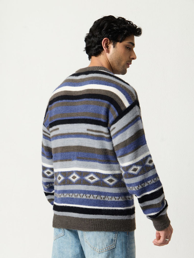 TSS Originals: Aztec Stripe Oversized Pullovers