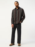 Striped Shirt: Roman Men Relaxed Shirts