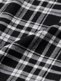 Plaid Shirt: Black Pearl Men Utility Shirts
