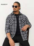 Plaid Shirt: Black Pearl Men Utility Shirts