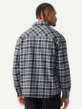 Plaid Shirt: Black Pearl Men Utility Shirts