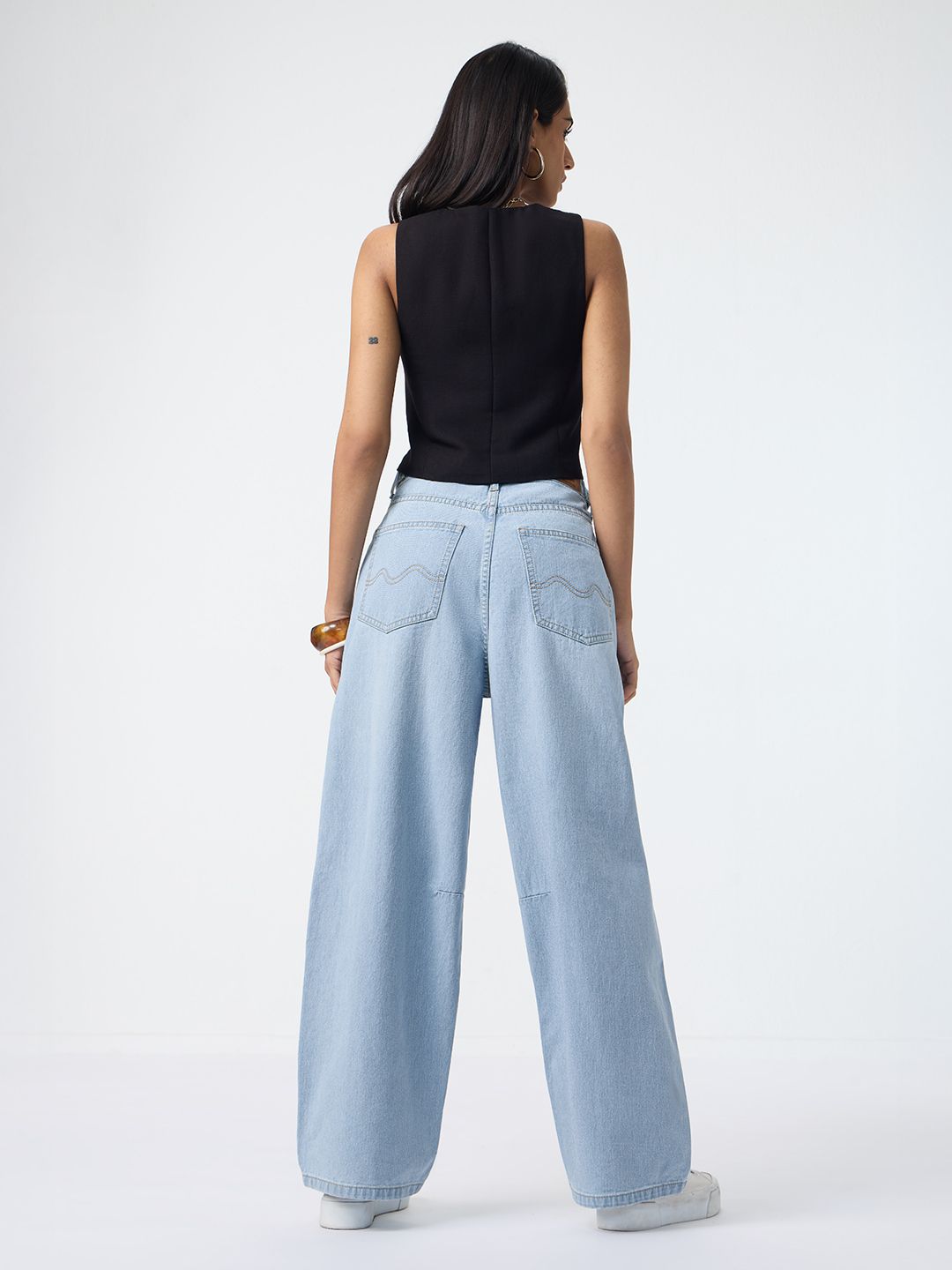 Barrel-Fit Denim: Starlight Women Barrel Denims