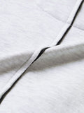 Solids: Grey Prism Women Cropped Zipper Hoodies