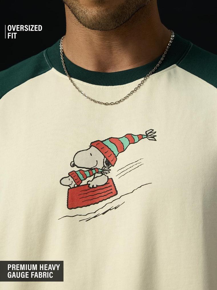 Peanuts: Snow Oversized T-Shirts