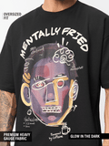 Oversized T-Shirt: Brain on Break Oversized T-Shirts