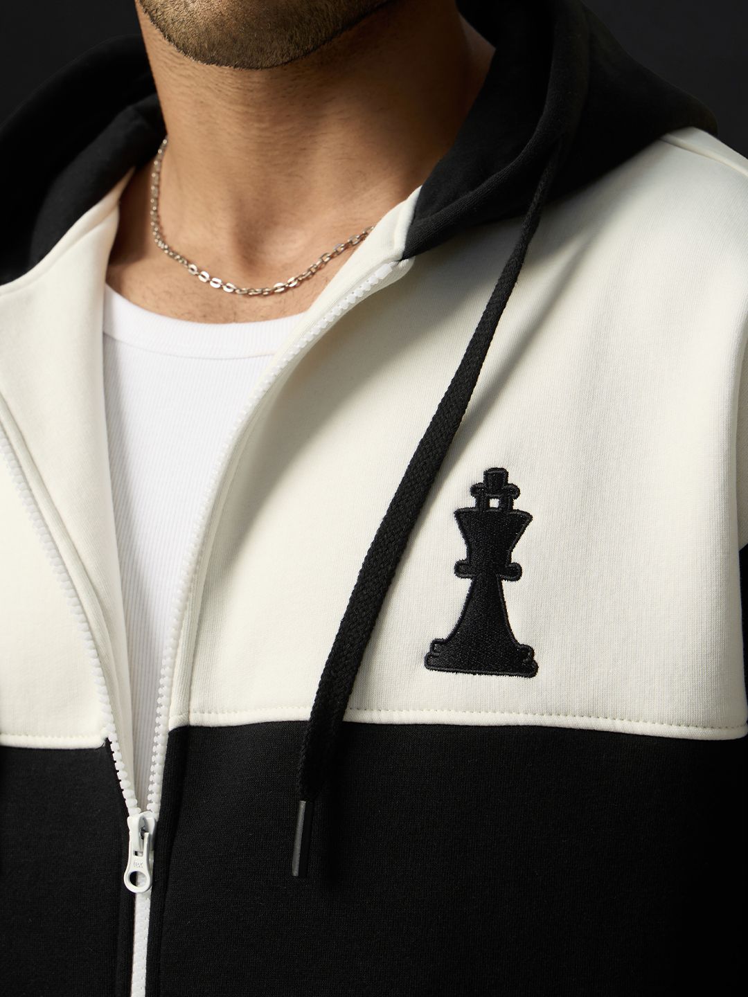 Oversized Hoodie: Checkmate Men Oversized Hoodies