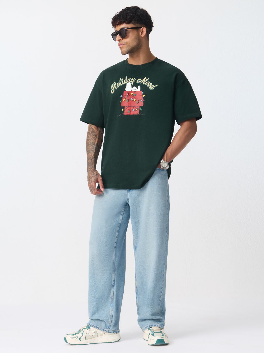 Peanuts: Holiday Mood Oversized T-Shirts