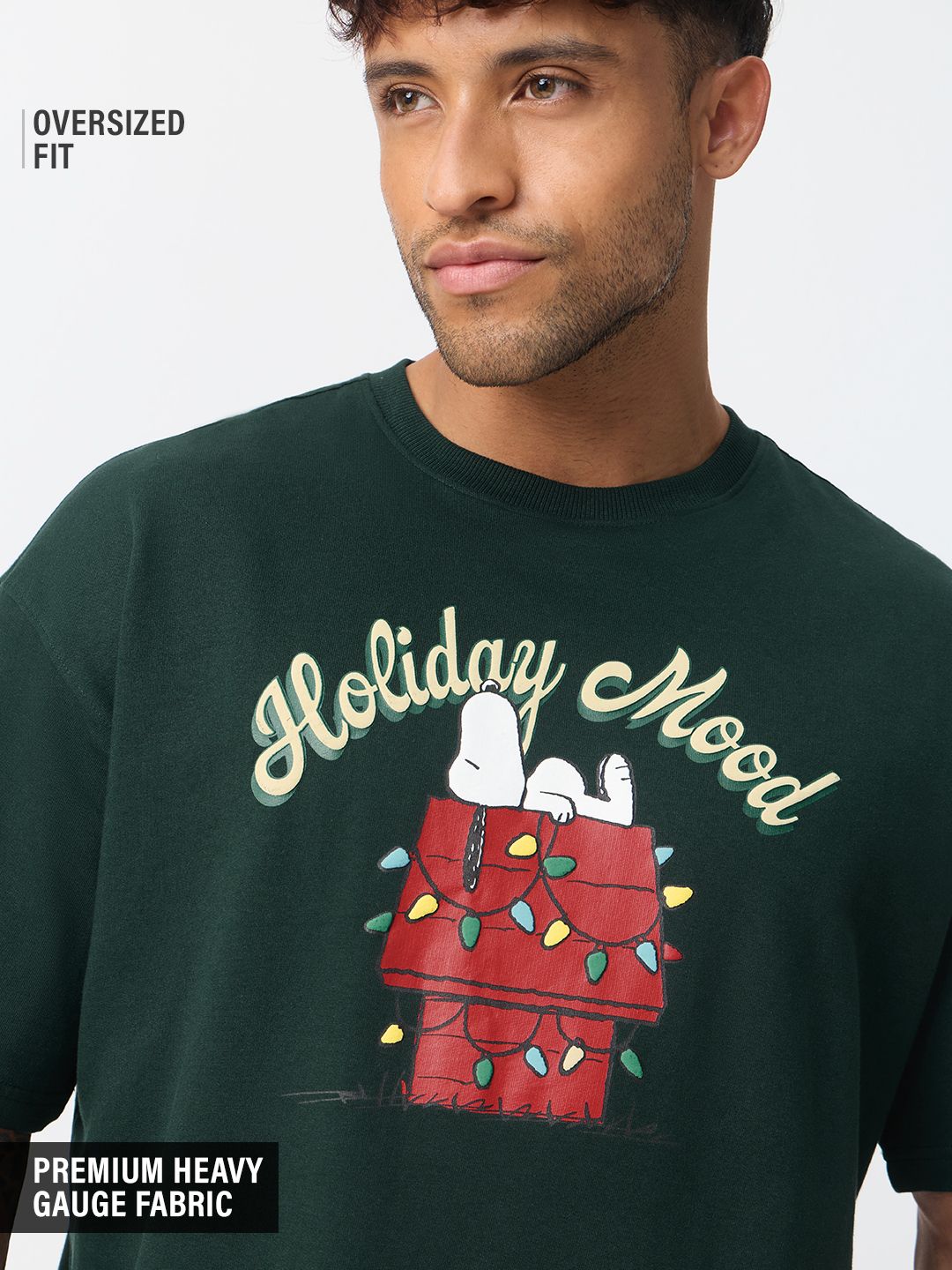 Peanuts: Holiday Mood Oversized T-Shirts