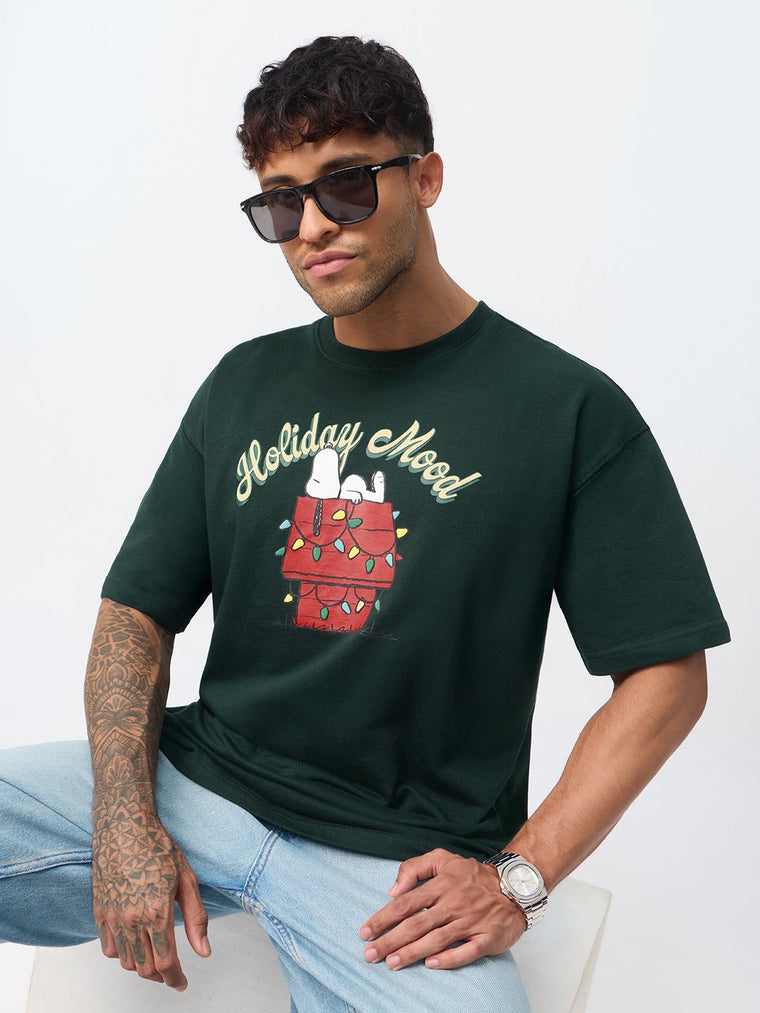 Peanuts: Holiday Mood Oversized T-Shirts