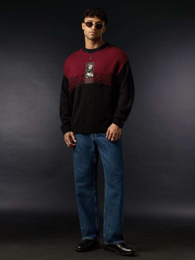 Kung Fu Panda: Warrior Oversized Pullovers