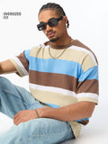 Flatknit Stripe T-Shirt: Nautica Oversized T-Shirts