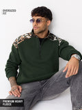Oversized Sweatshirt: Botanical Whisper Men Oversized Sweatshirts