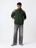 Oversized Sweatshirt: Botanical Whisper Men Oversized Sweatshirts