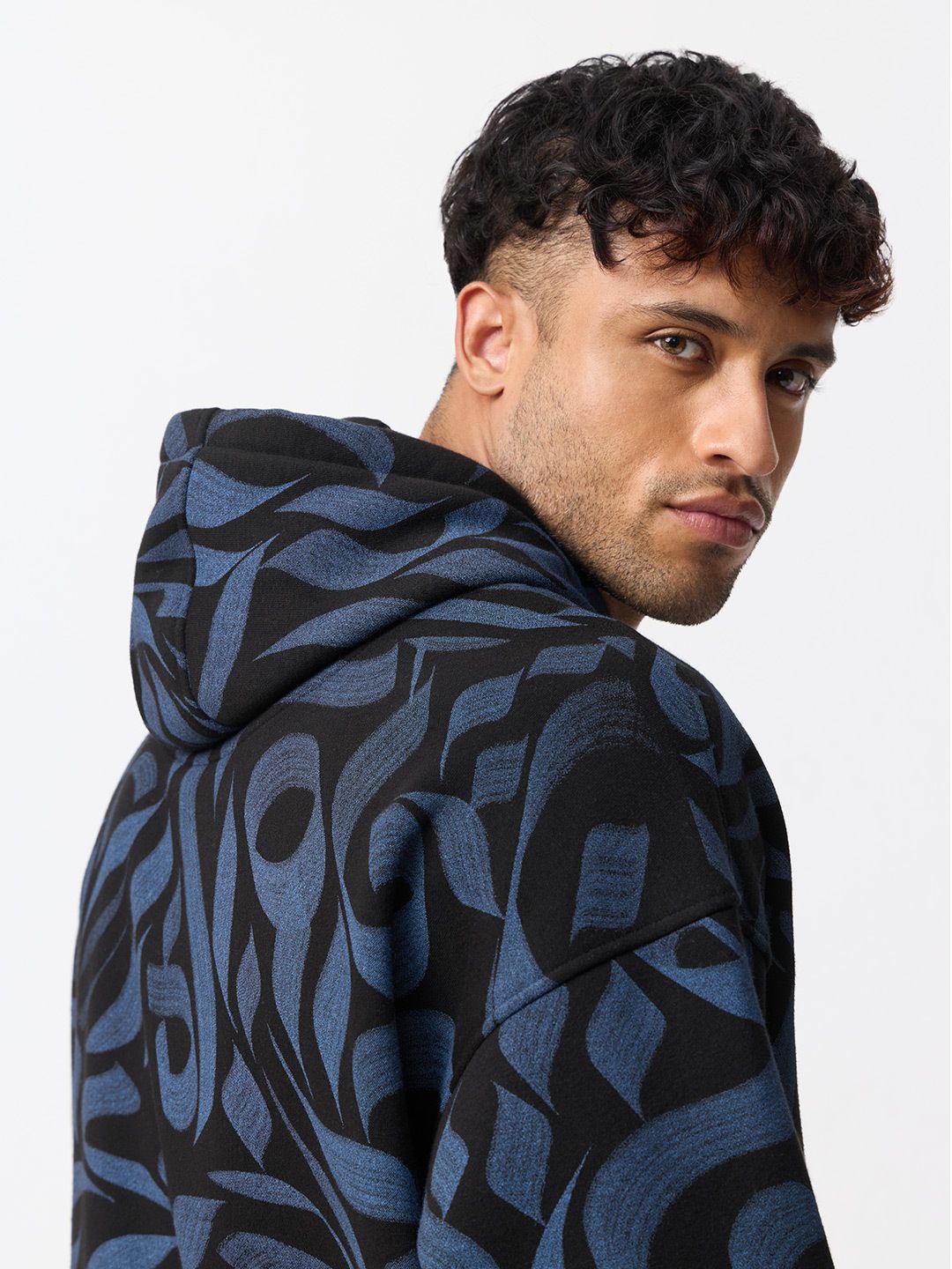 Souled Originals: Calligraphy Men Oversized Hoodies