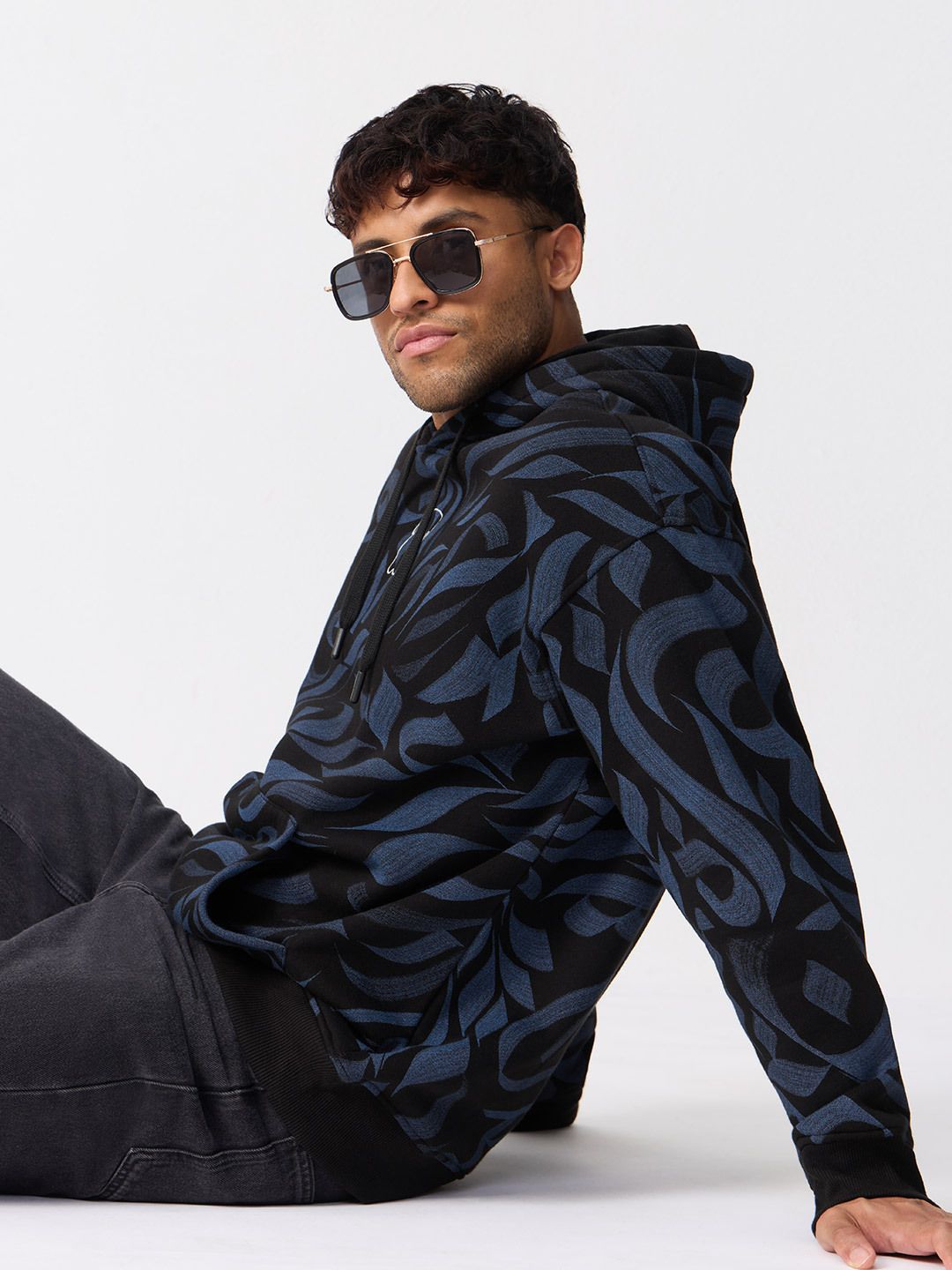 Souled Originals: Calligraphy Men Oversized Hoodies